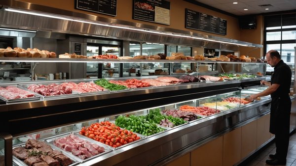 Vitrine boucherie réfrigérée - charcuterie - traiteur : découvrez l'excellence